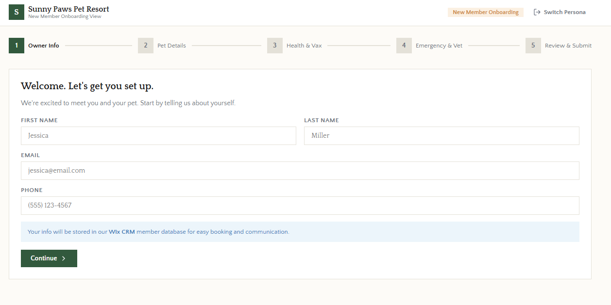 Seamless Member Onboarding